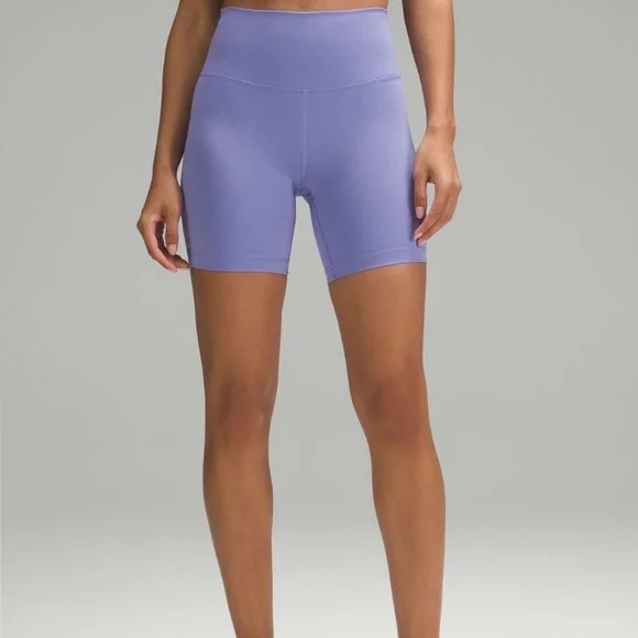 Lululemon Wunder Train High Rise Short 6” in Dark Lavender Size 2 - Picture 2 of 8